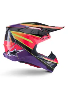 ALPINESTARS(MX) - HELMET S-M10 ERA PINK/VIO/YL L - 01109048