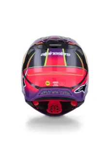 ALPINESTARS(MX) - HELMET S-M10 ERA PINK/VIO/YL 2 - 01109050