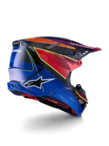 ALPINESTARS(MX) - HELMET S-M10 ERA BLUE/RED/YL M - 01109053