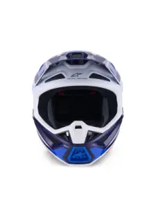 ALPINESTARS(MX) - HELMET SM7 RISE BLUE/WHITE 2X - 01109074