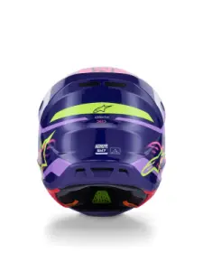 ALPINESTARS(MX) - HELMET SM7 DEED PURPLE/PINK L - 01109114