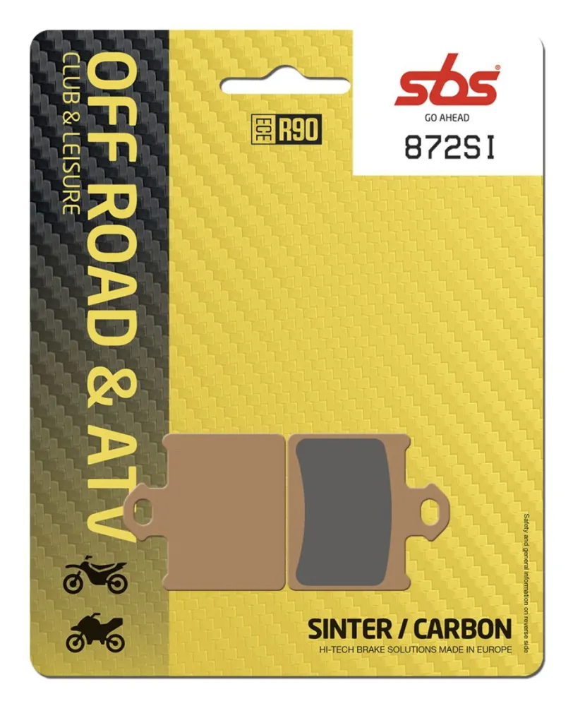 SBS - BRAKE PAD SINT/CAR OFF - 17213336