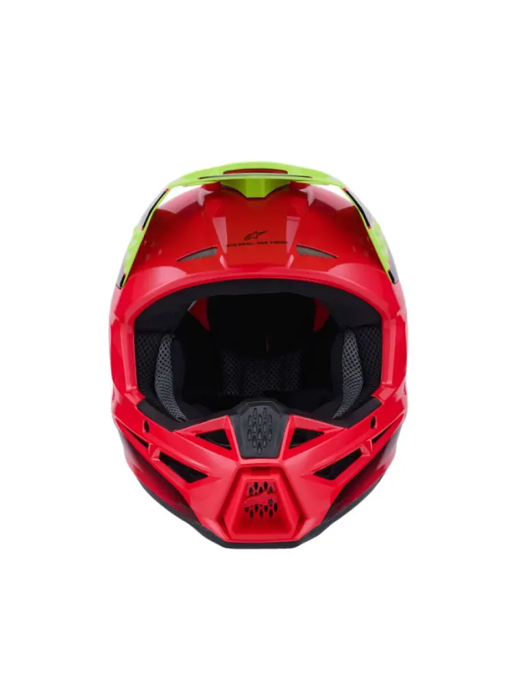 ALPINESTARS(MX) - HELMET SM3 FRAY RED/YL/BLK L - 01109150