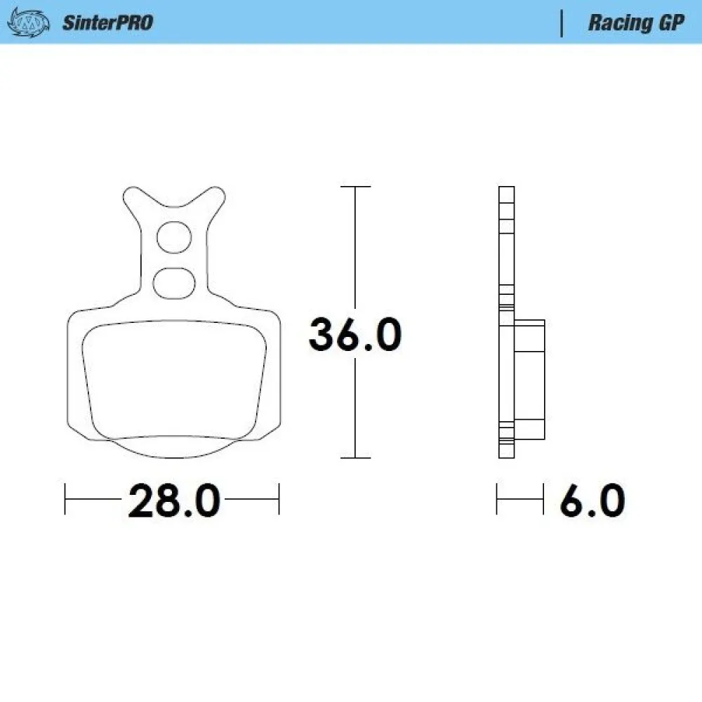 MOTO-MASTER - BRAKE PADS RACING GP - 17213621