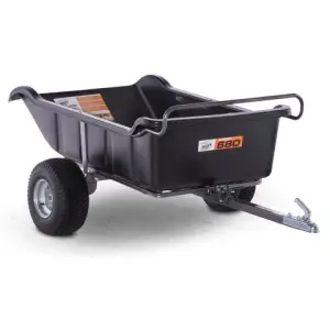 SHARK - TRAILER GARDEN 680 BLACK 2 WHEEL -  800-SP2-BL