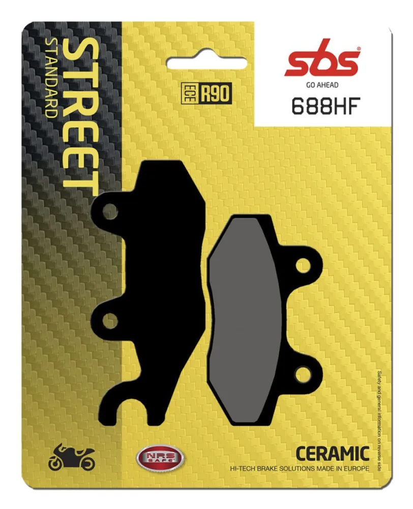 SBS - BRAKE PAD CAR/CER - 17220736