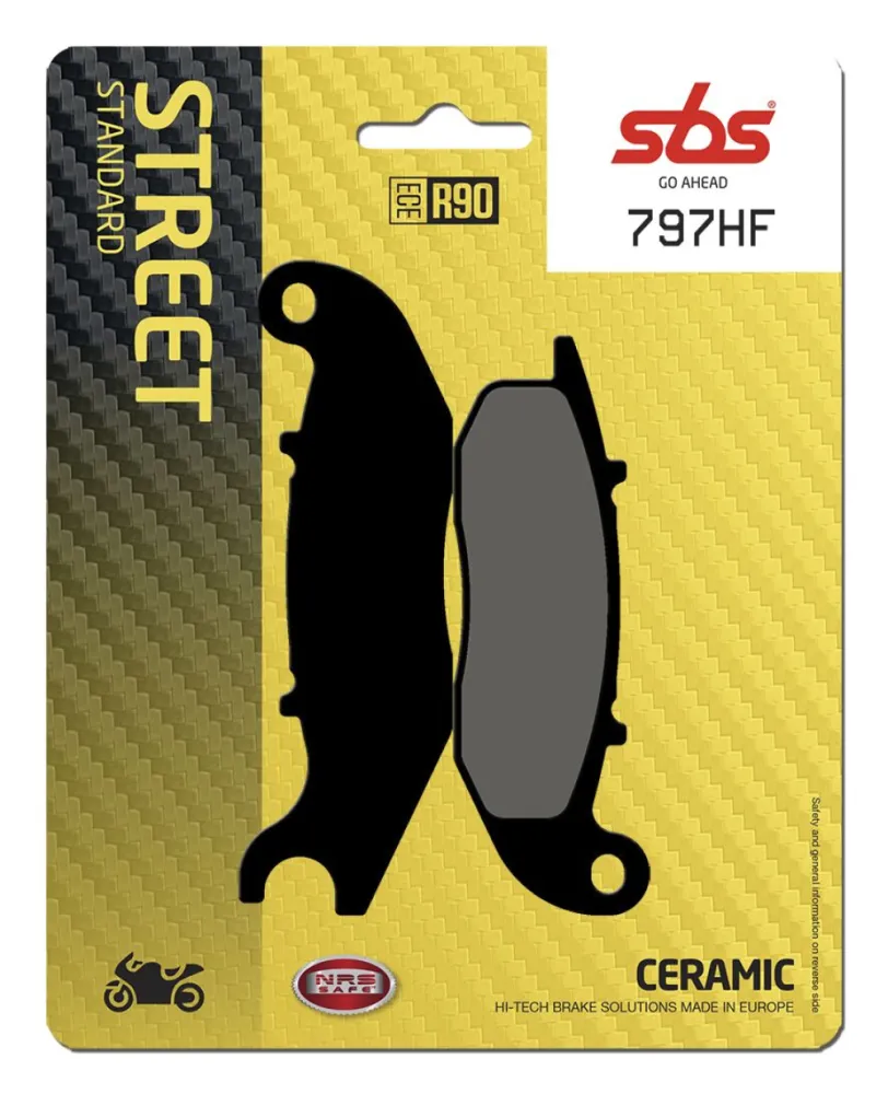 SBS - BRAKE PAD CAR/CER - 17220769