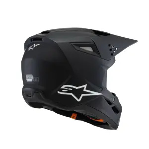 ALPINESTARS(MX) - HELMET YTH SM3 SOLID BLACK YL - 01111673