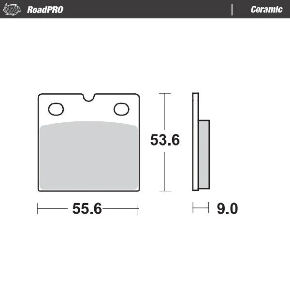 MOTO-MASTER - BRAKE PAD CERAMIC - 17220885