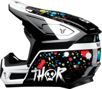 THOR - HELMET FLEET YOUTH SPLAT BLK L - 01111694