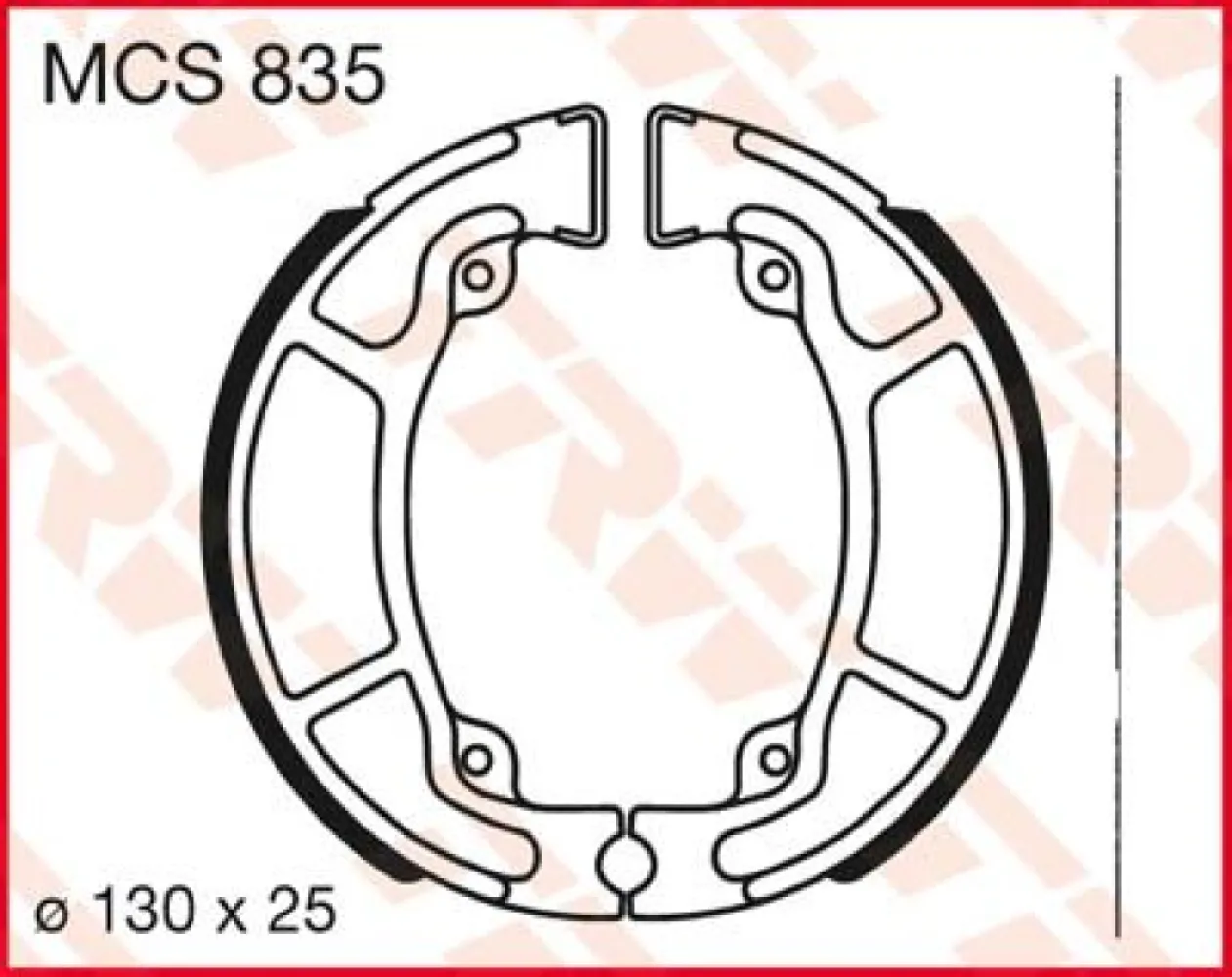 TRW - BRAKE SHOES STANDARD - 17230497