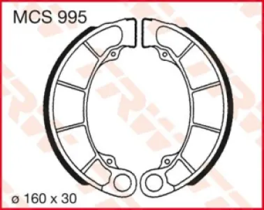 TRW - BRAKE SHOES STANDARD - 17230505