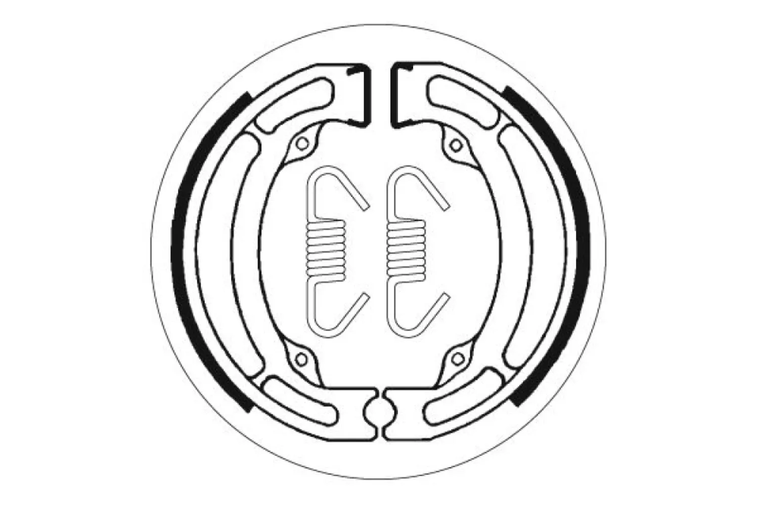 SBS - BRAKE SHOE - 17230560