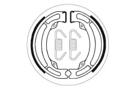 SBS - BRAKE SHOE - 17230560