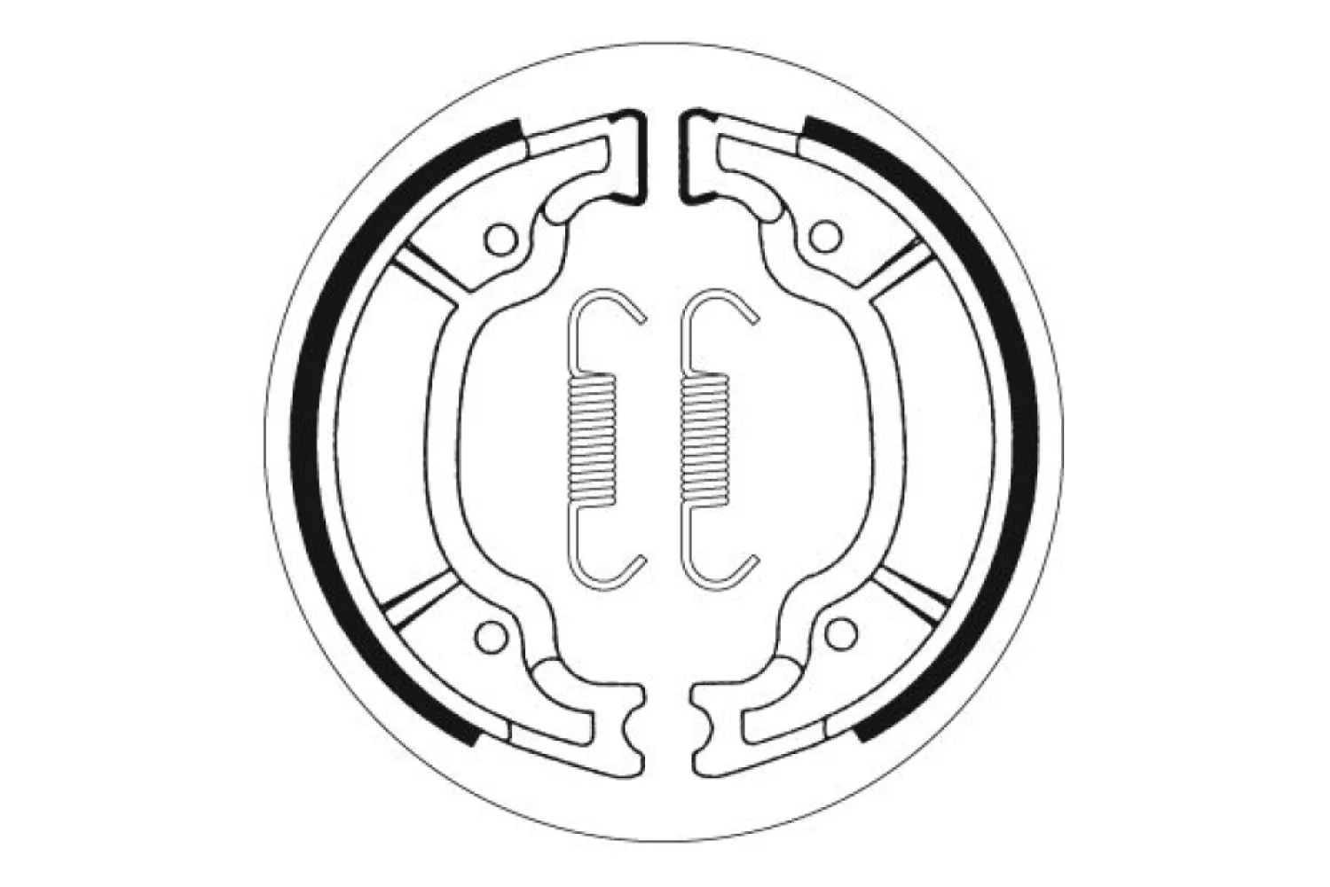 SBS - BRAKE SHOE - 17230563