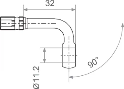 TRW - BANJO 7/16 90 SL - 17420617