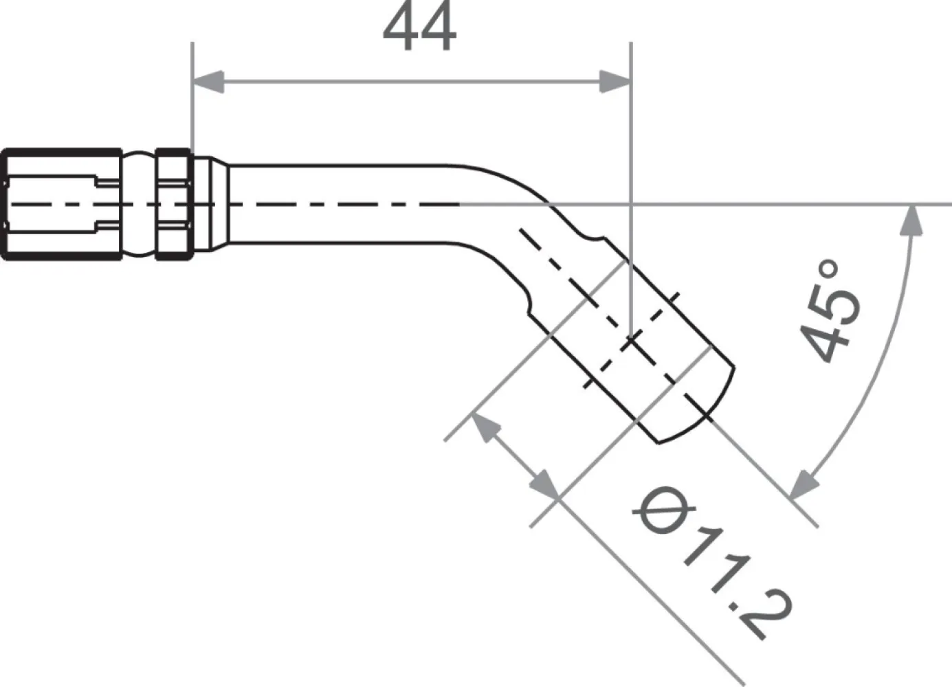 TRW - BANJO 7/16 45 BK - 17420627