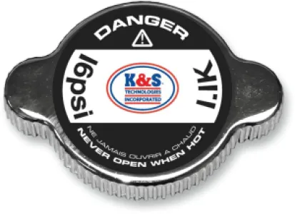 K&S TECHNOLOGIES - RADIATR CAP STD CHR 16PSI - 19030010