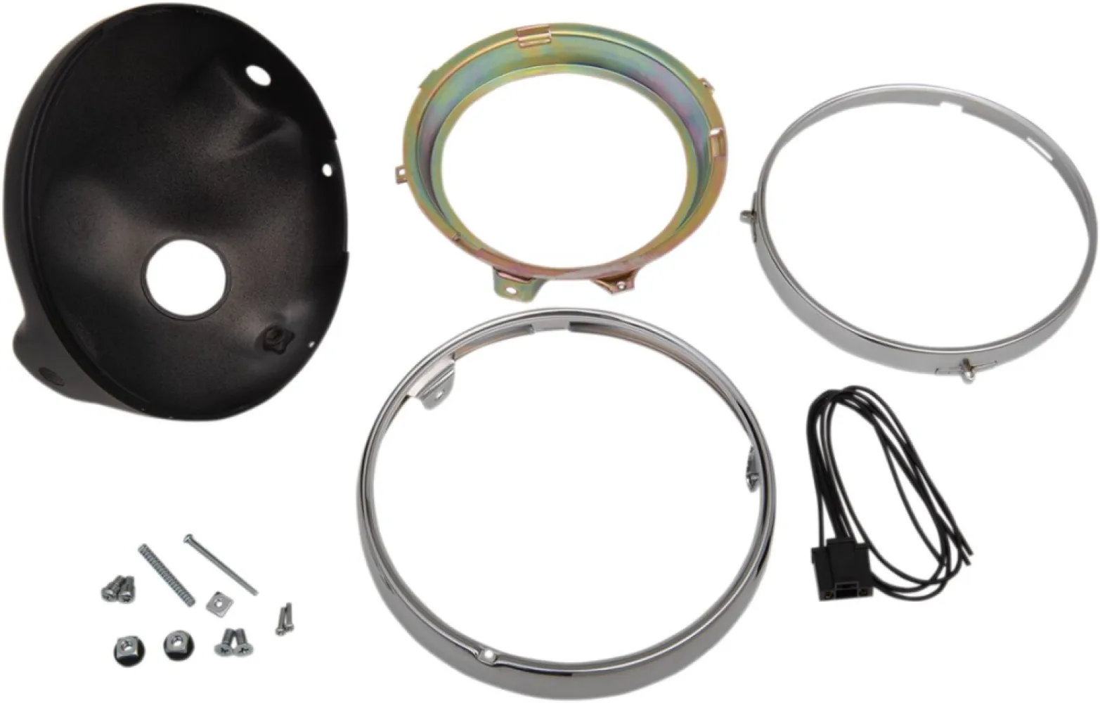 EMGO - H/LAMP Z1 STYLE SHELL BLK - 20010820