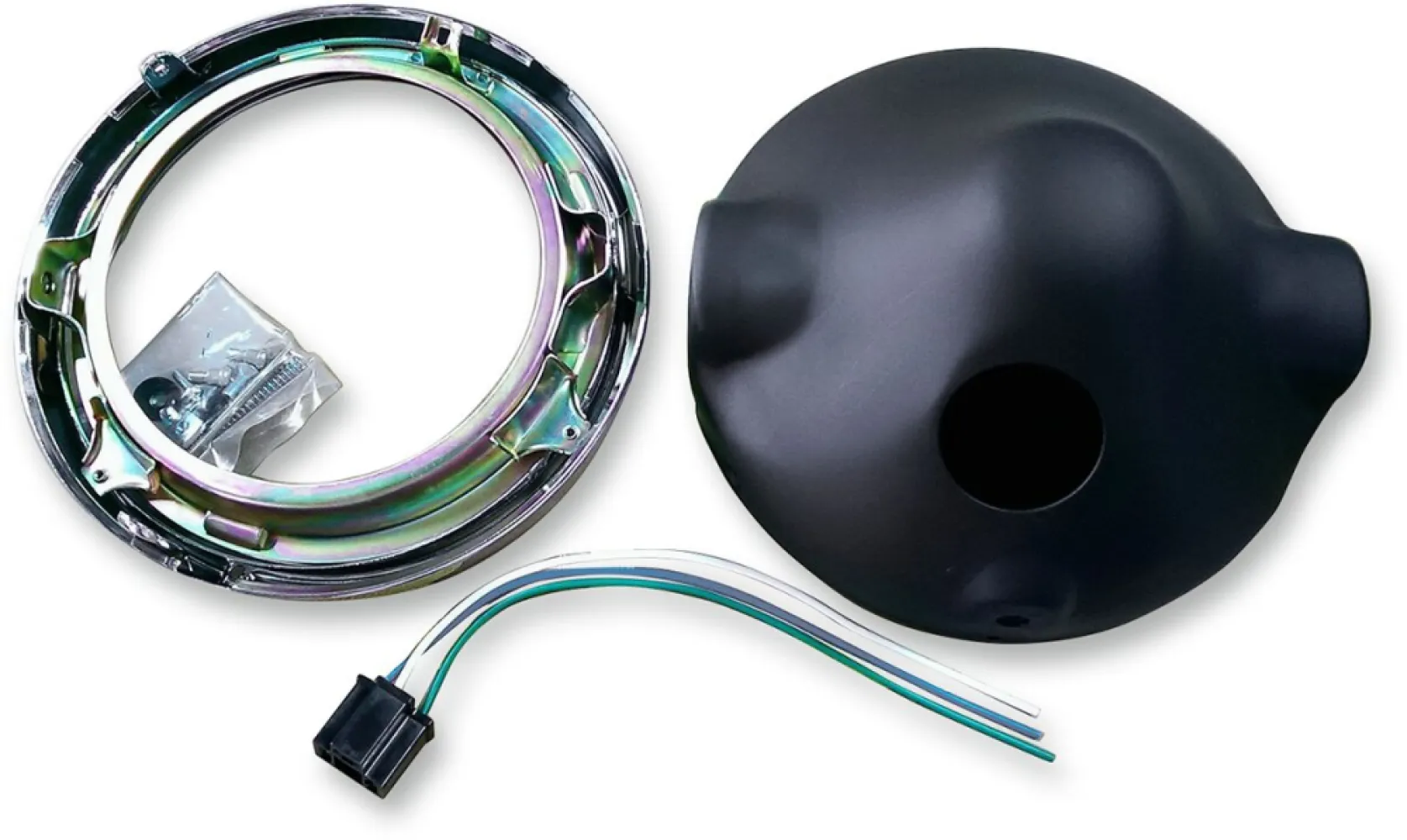 EMGO - H/LAMP Z1 STYLE SHELL BLK - 20010820