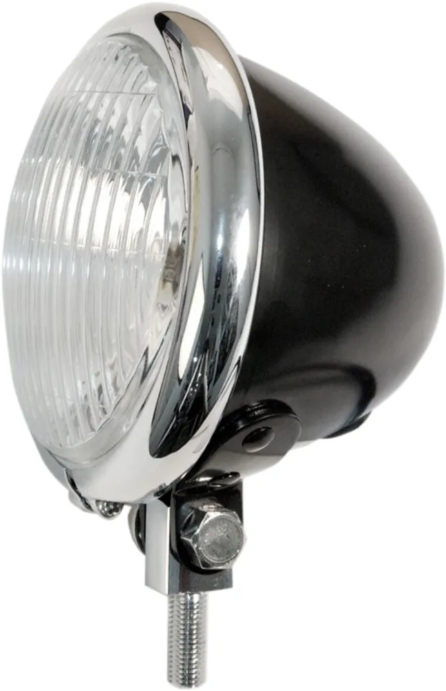 EMGO - S/LAMP SHELL 4.5 BLK/CHR - 20011450