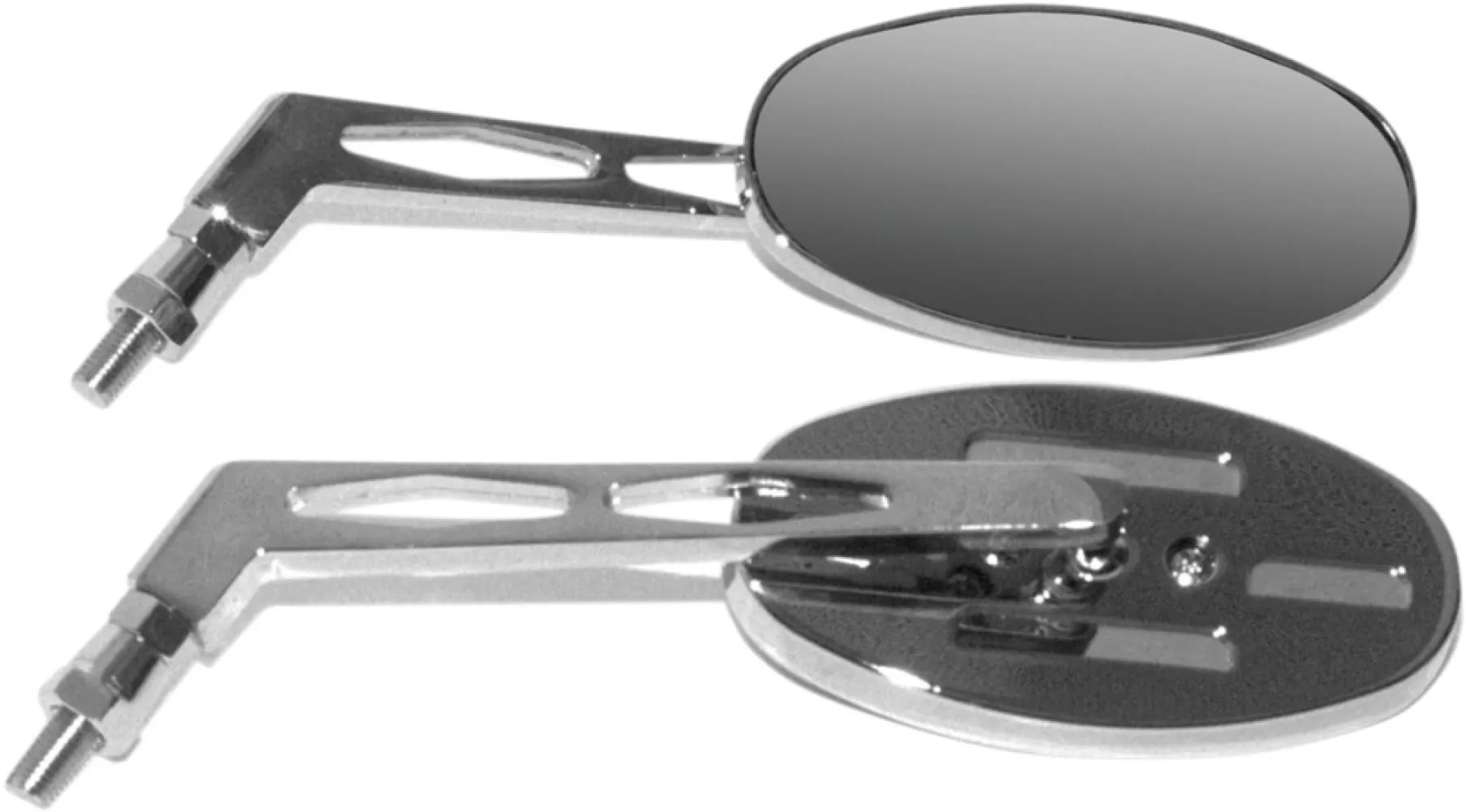 EMGO - MIRROR OVAL BILLET L/STEM - 2026307