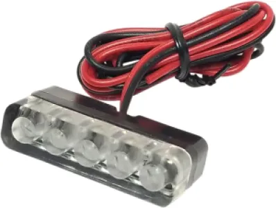 K&S TECHNOLOGIES - LICENSE PLATE LGHT BAR WH - 20300290