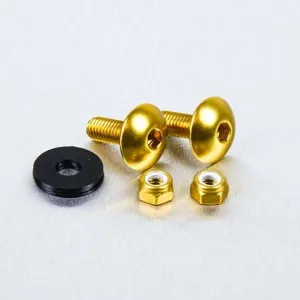 PRO BOLT - BOLT KIT LIC PLATE M6X16 GOLD - 20301604
